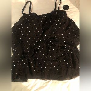 Coco reef swim top polka dot tankini